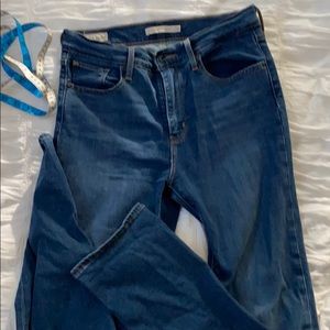 724 high rise straight Levi’s